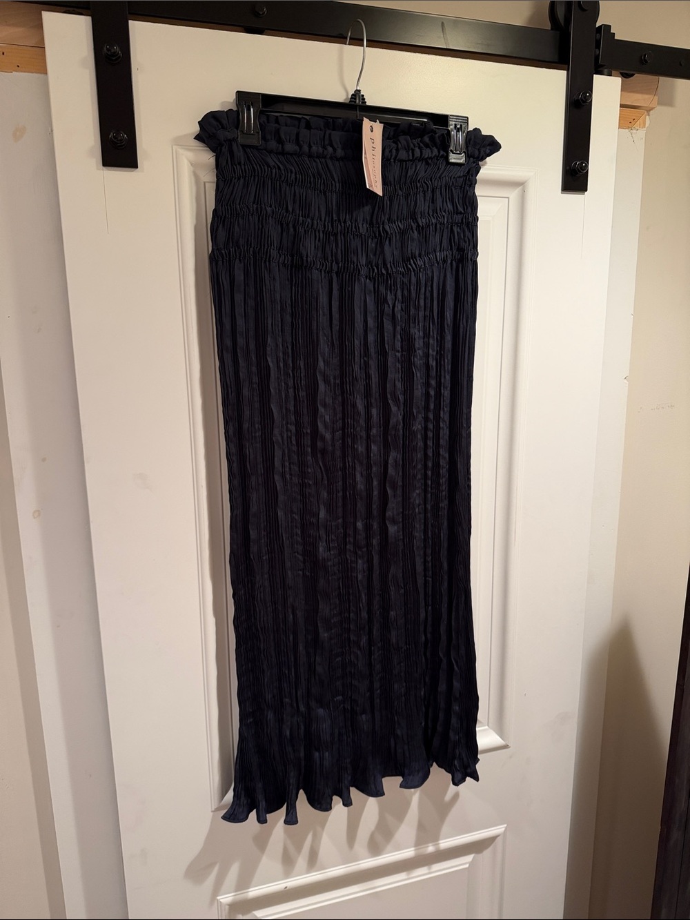 Philosophy Navy crinkle tube Dress/ Skirt